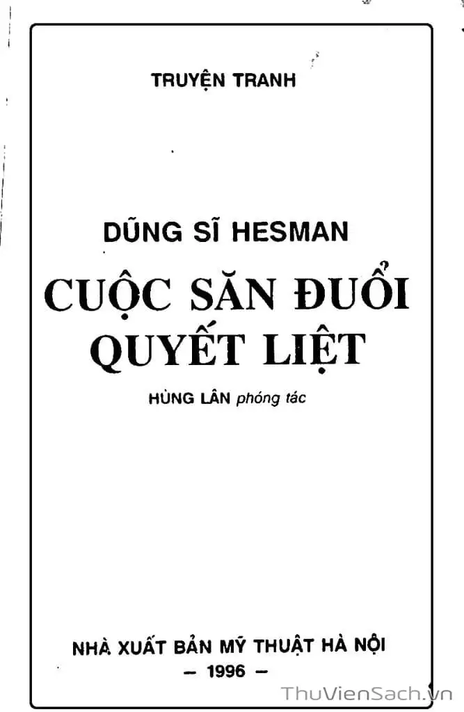 Truyện Tranh Dũng Sĩ Hesman trang 4