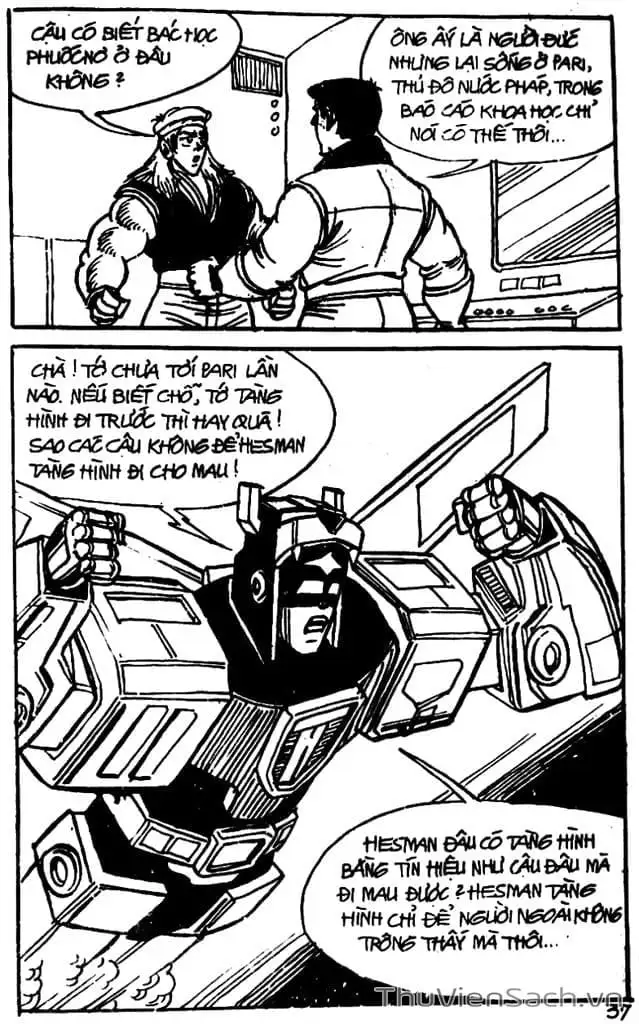 Truyện Tranh Dũng Sĩ Hesman trang 4