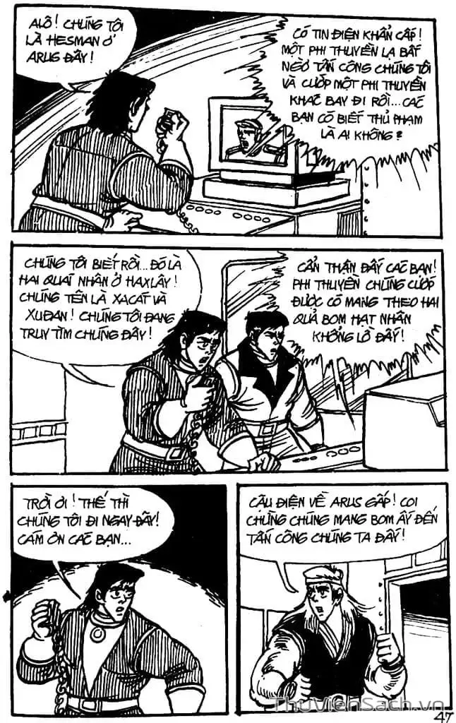 Truyện Tranh Dũng Sĩ Hesman trang 4