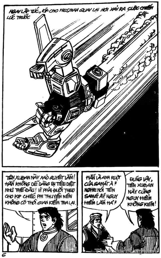 Truyện Tranh Dũng Sĩ Hesman trang 4