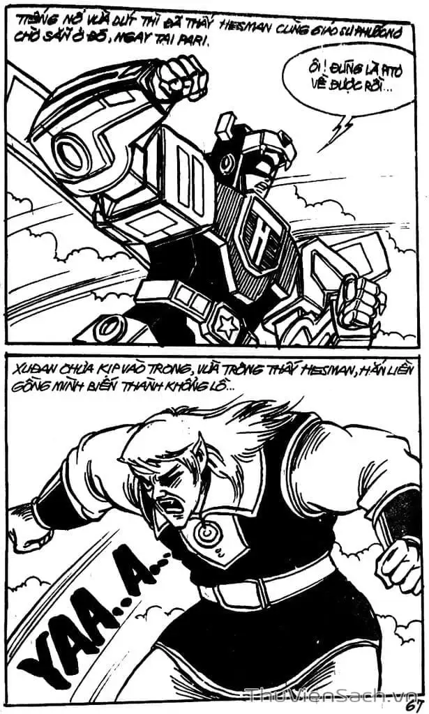 Truyện Tranh Dũng Sĩ Hesman trang 4