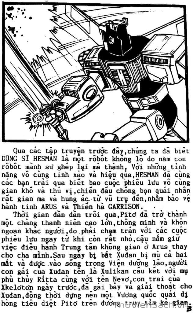 Truyện Tranh Dũng Sĩ Hesman trang 4