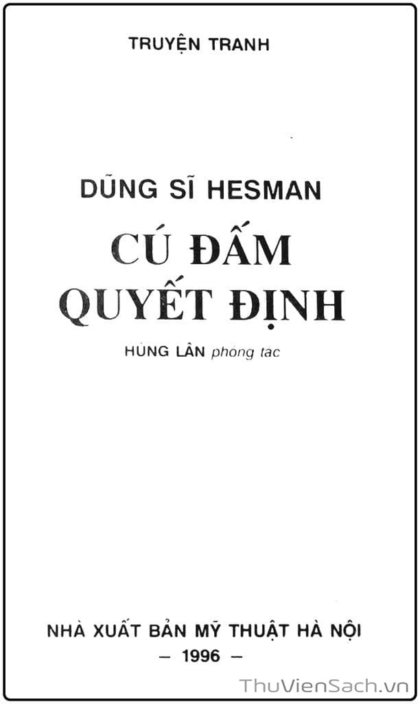 Truyện Tranh Dũng Sĩ Hesman trang 8217