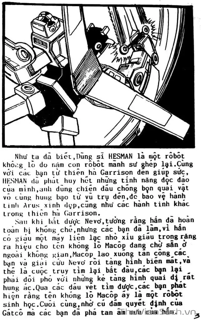 Truyện Tranh Dũng Sĩ Hesman trang 4