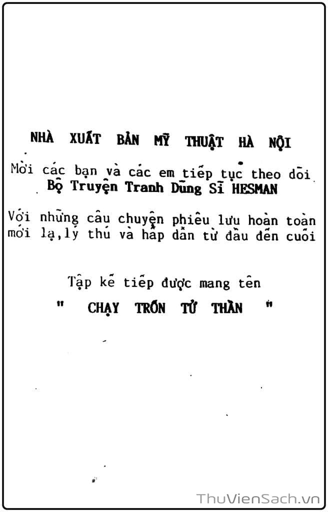 Truyện Tranh Dũng Sĩ Hesman trang 4