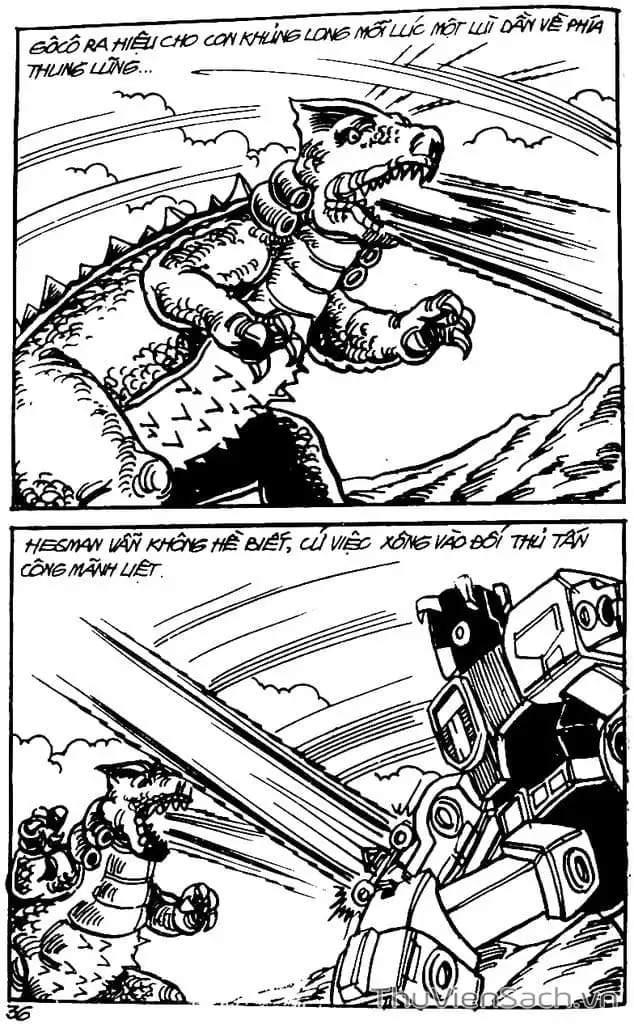 Truyện Tranh Dũng Sĩ Hesman trang 4