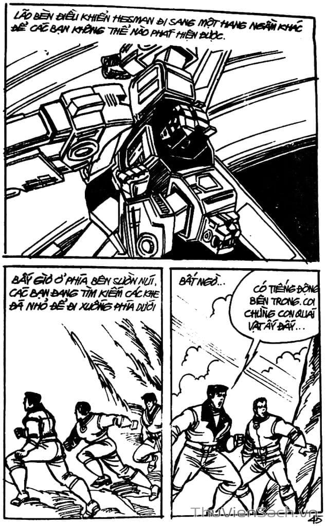 Truyện Tranh Dũng Sĩ Hesman trang 4