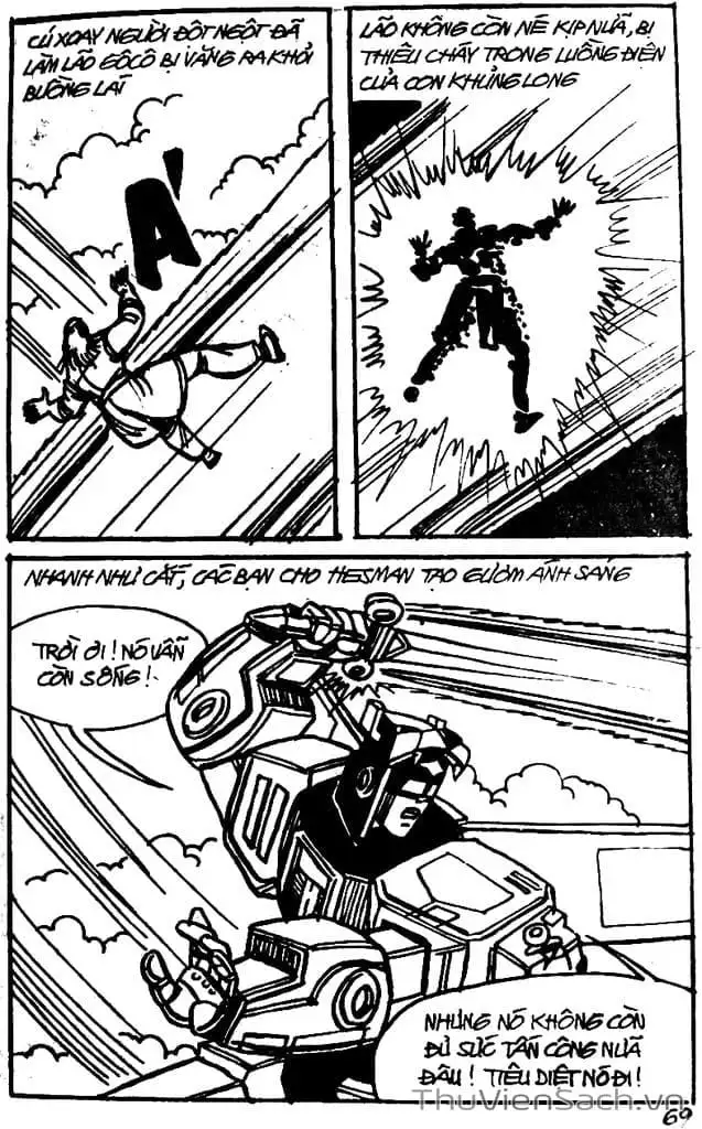 Truyện Tranh Dũng Sĩ Hesman trang 4
