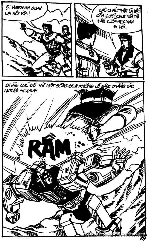 Truyện Tranh Dũng Sĩ Hesman trang 4