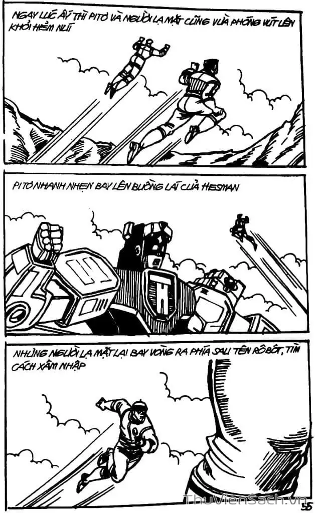 Truyện Tranh Dũng Sĩ Hesman trang 4
