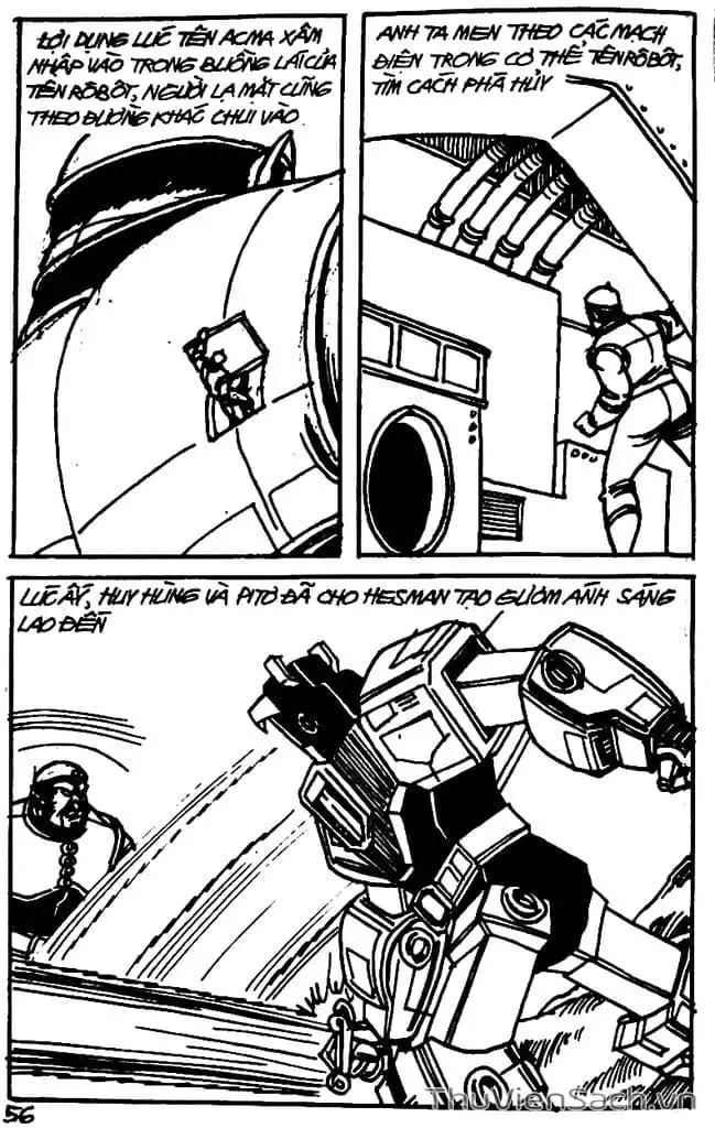 Truyện Tranh Dũng Sĩ Hesman trang 4
