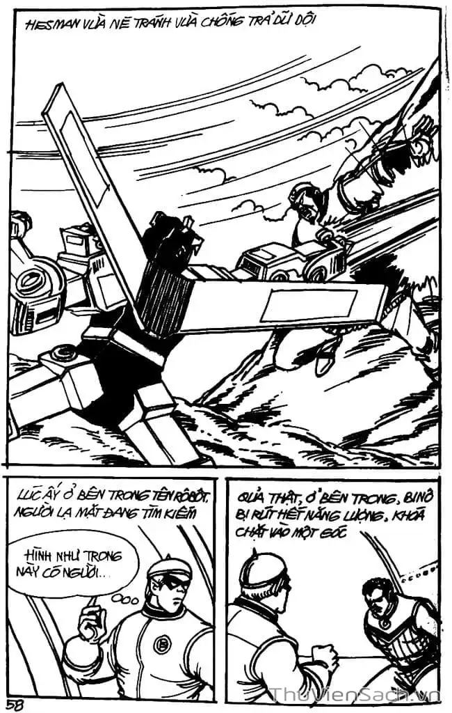 Truyện Tranh Dũng Sĩ Hesman trang 4