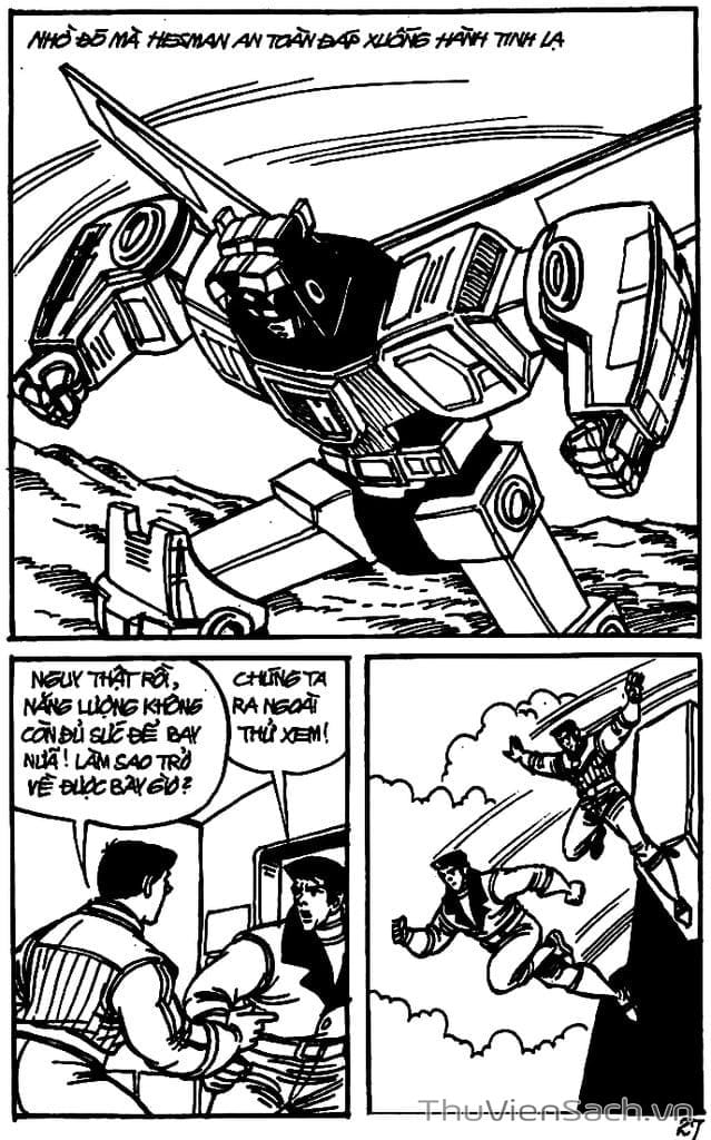 Truyện Tranh Dũng Sĩ Hesman trang 4