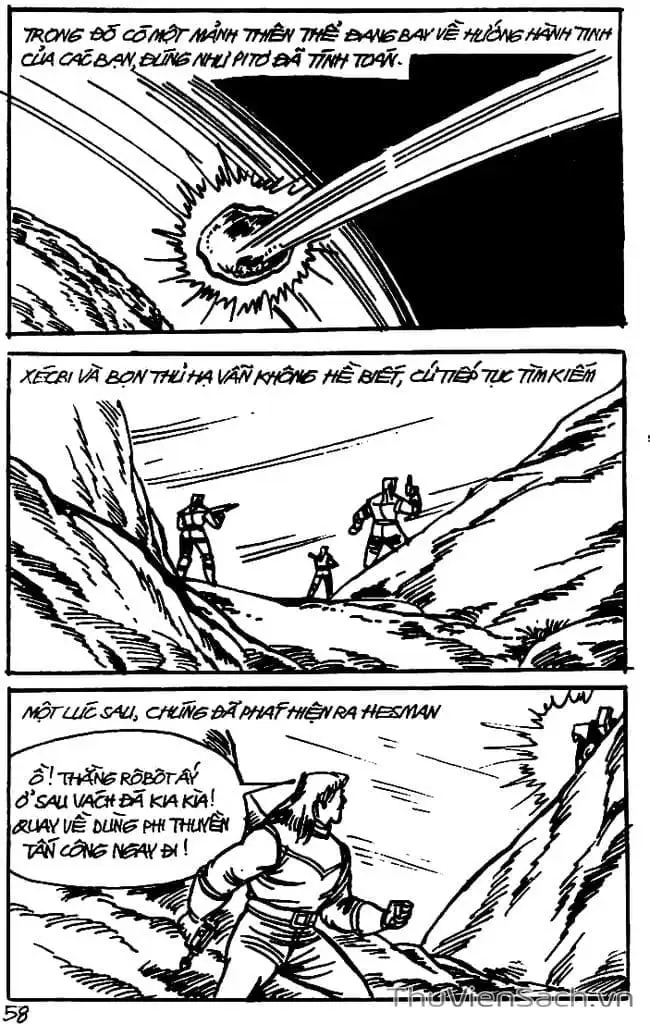 Truyện Tranh Dũng Sĩ Hesman trang 4