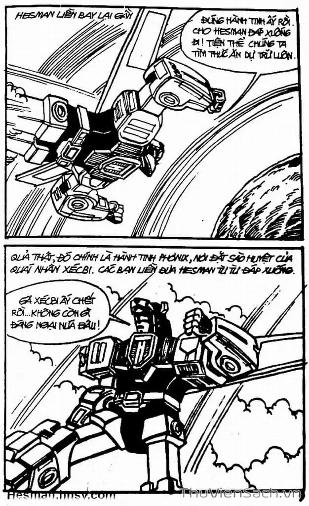 Truyện Tranh Dũng Sĩ Hesman trang 4