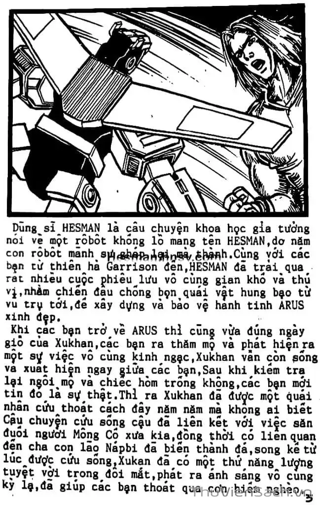 Truyện Tranh Dũng Sĩ Hesman trang 4