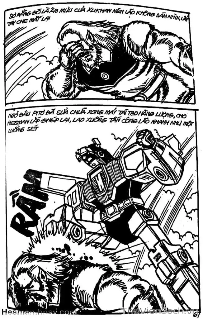 Truyện Tranh Dũng Sĩ Hesman trang 4