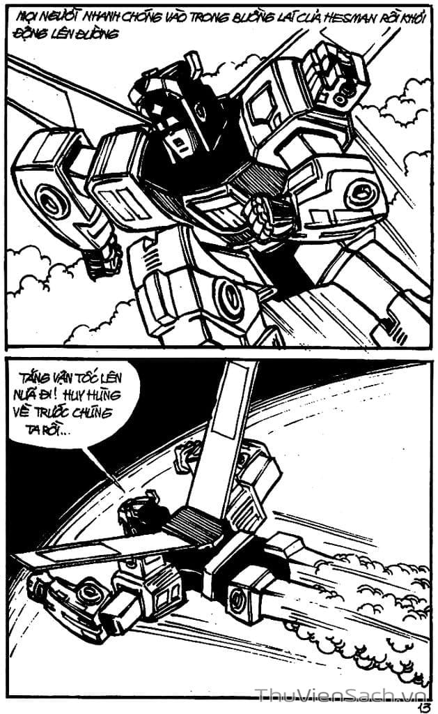 Truyện Tranh Dũng Sĩ Hesman trang 4