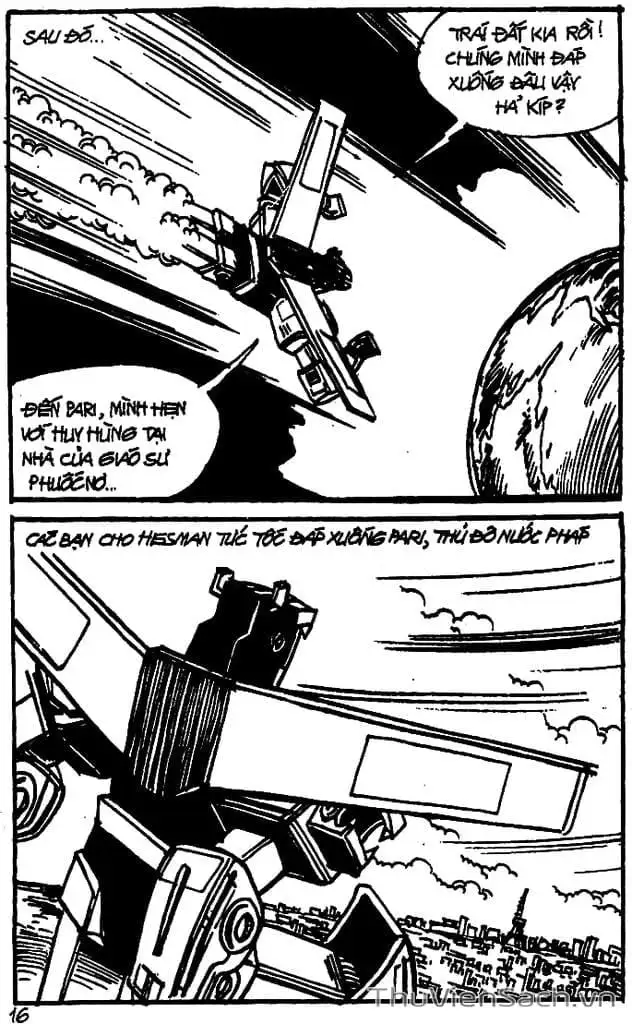 Truyện Tranh Dũng Sĩ Hesman trang 4