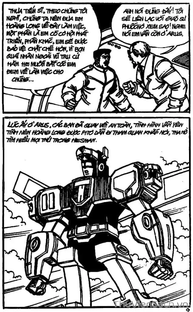 Truyện Tranh Dũng Sĩ Hesman trang 4