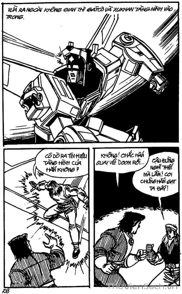 Truyện Tranh Dũng Sĩ Hesman trang 4