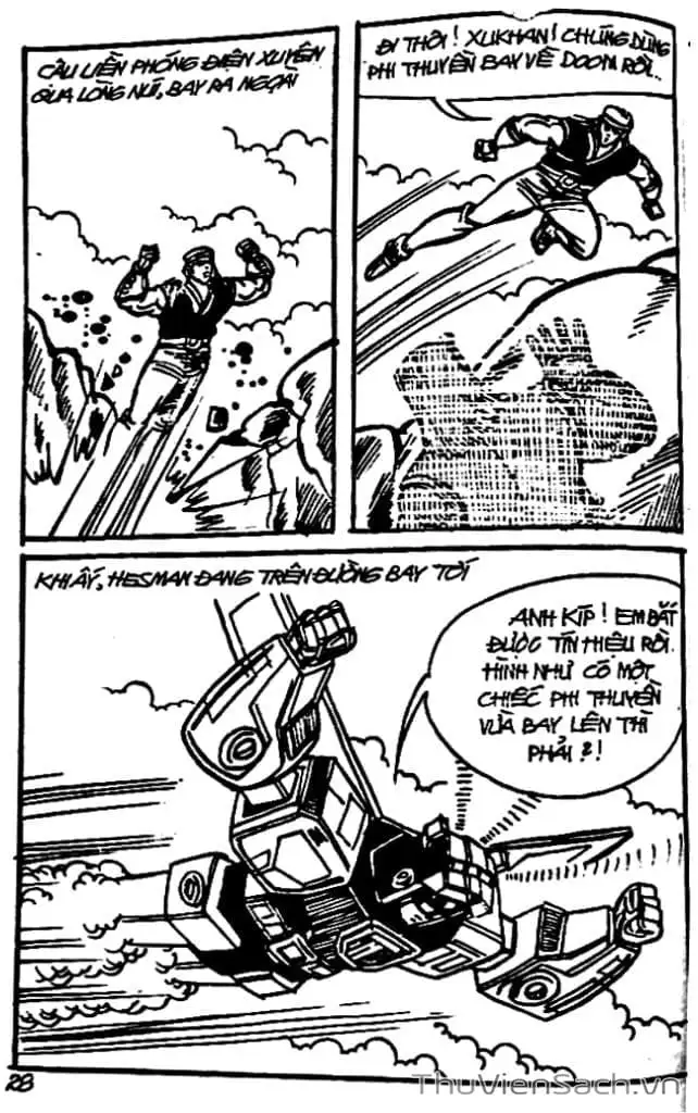 Truyện Tranh Dũng Sĩ Hesman trang 4