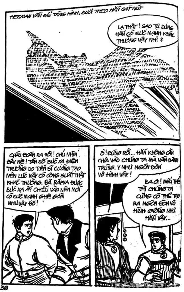 Truyện Tranh Dũng Sĩ Hesman trang 4