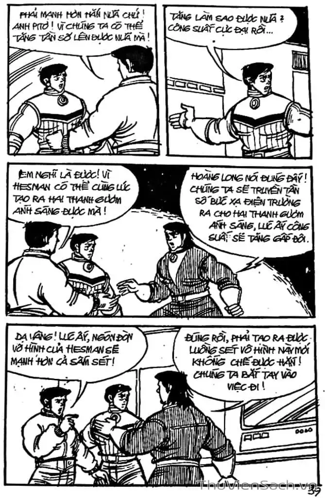 Truyện Tranh Dũng Sĩ Hesman trang 4