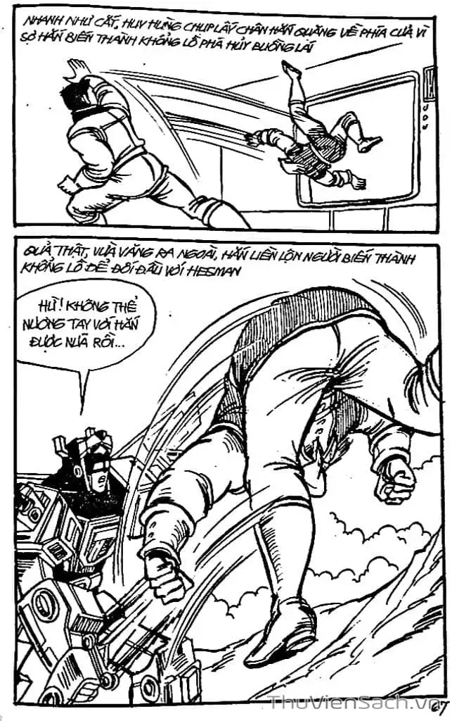 Truyện Tranh Dũng Sĩ Hesman trang 4