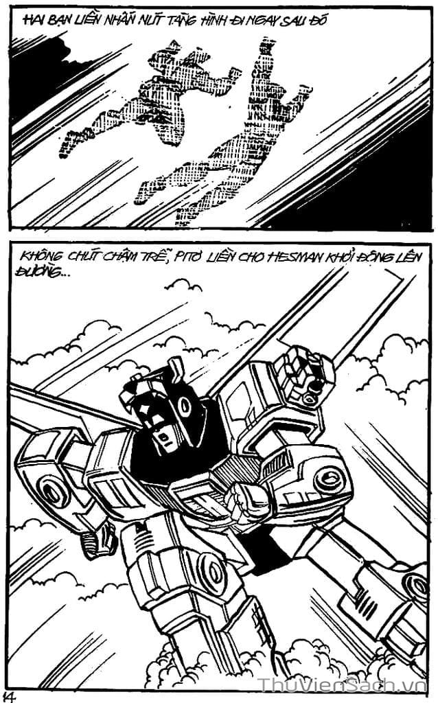 Truyện Tranh Dũng Sĩ Hesman trang 4
