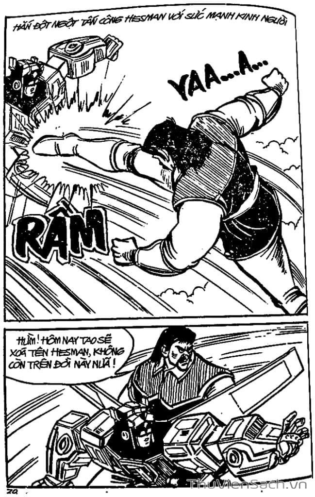 Truyện Tranh Dũng Sĩ Hesman trang 4