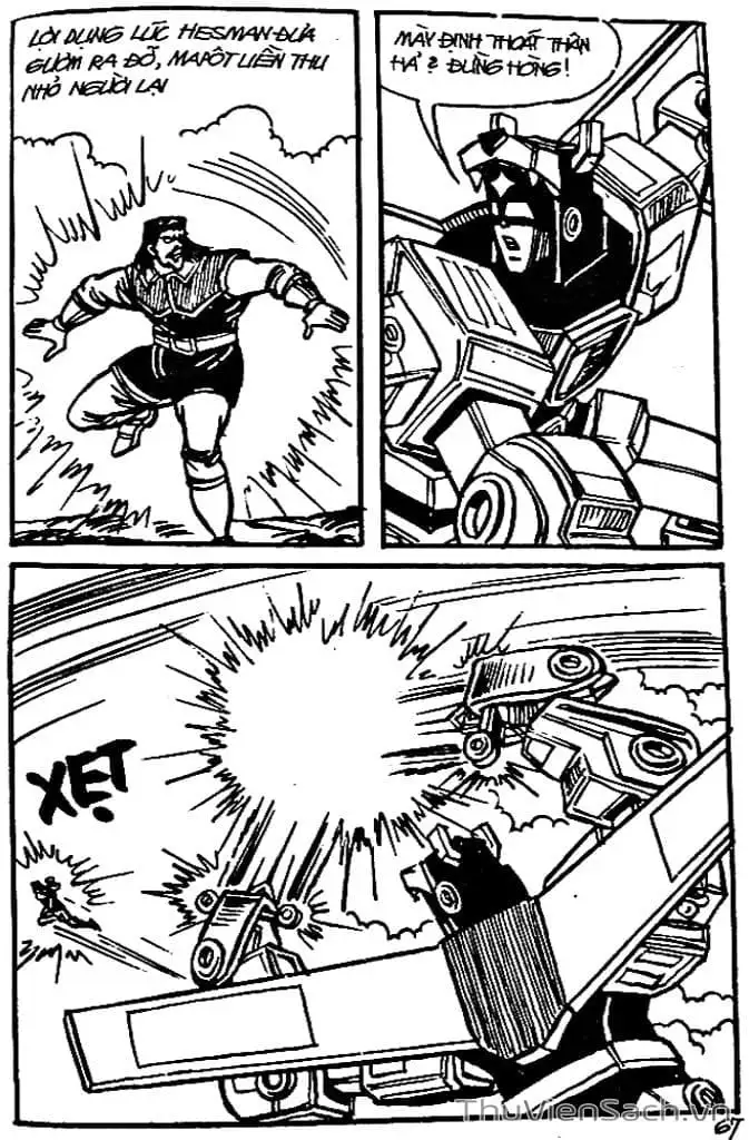 Truyện Tranh Dũng Sĩ Hesman trang 4