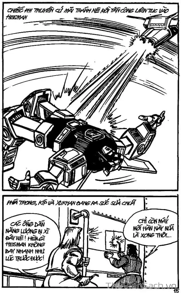 Truyện Tranh Dũng Sĩ Hesman trang 4