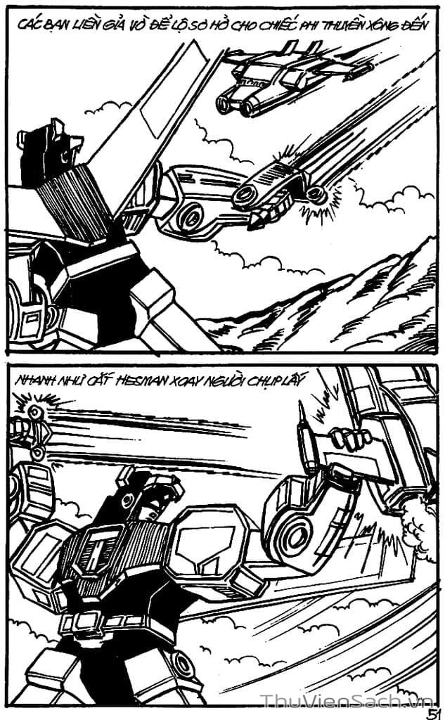 Truyện Tranh Dũng Sĩ Hesman trang 4