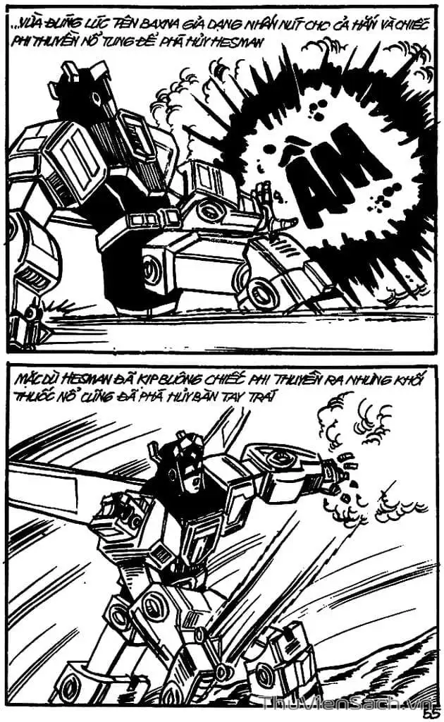 Truyện Tranh Dũng Sĩ Hesman trang 4