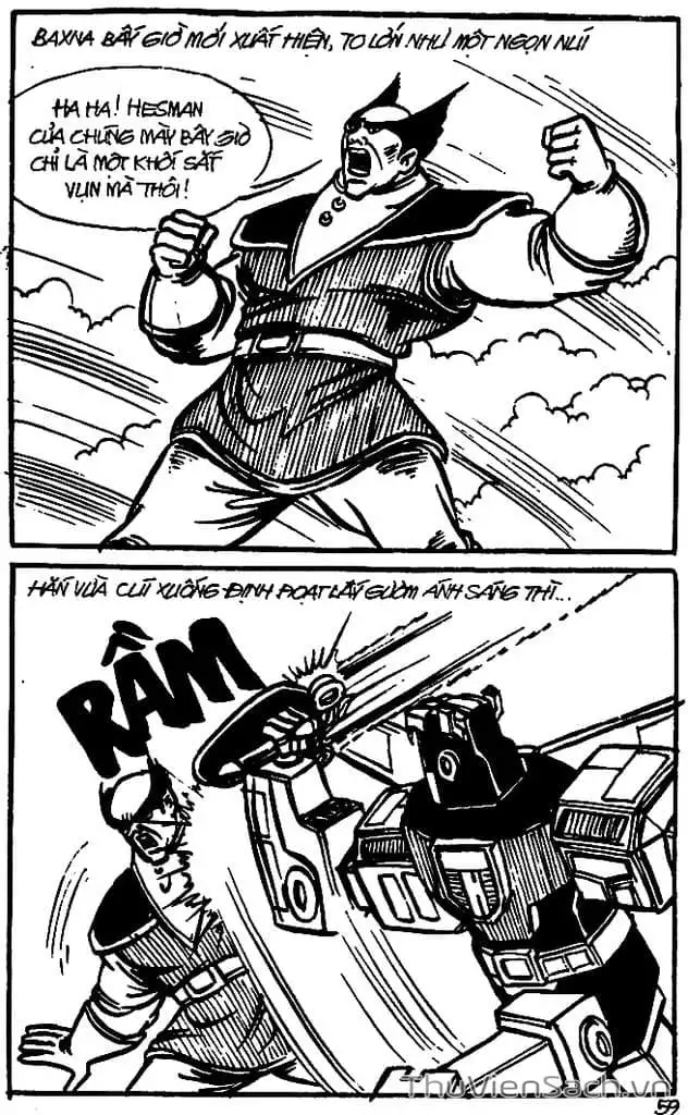 Truyện Tranh Dũng Sĩ Hesman trang 4