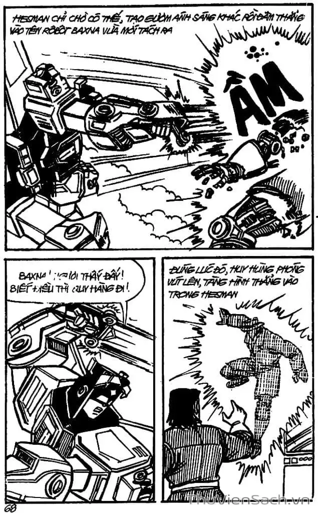 Truyện Tranh Dũng Sĩ Hesman trang 4