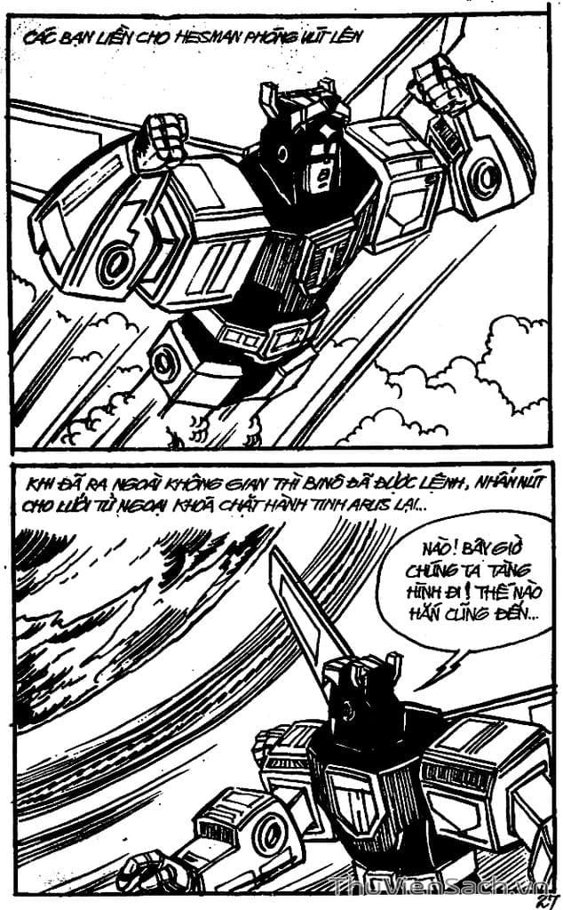 Truyện Tranh Dũng Sĩ Hesman trang 4