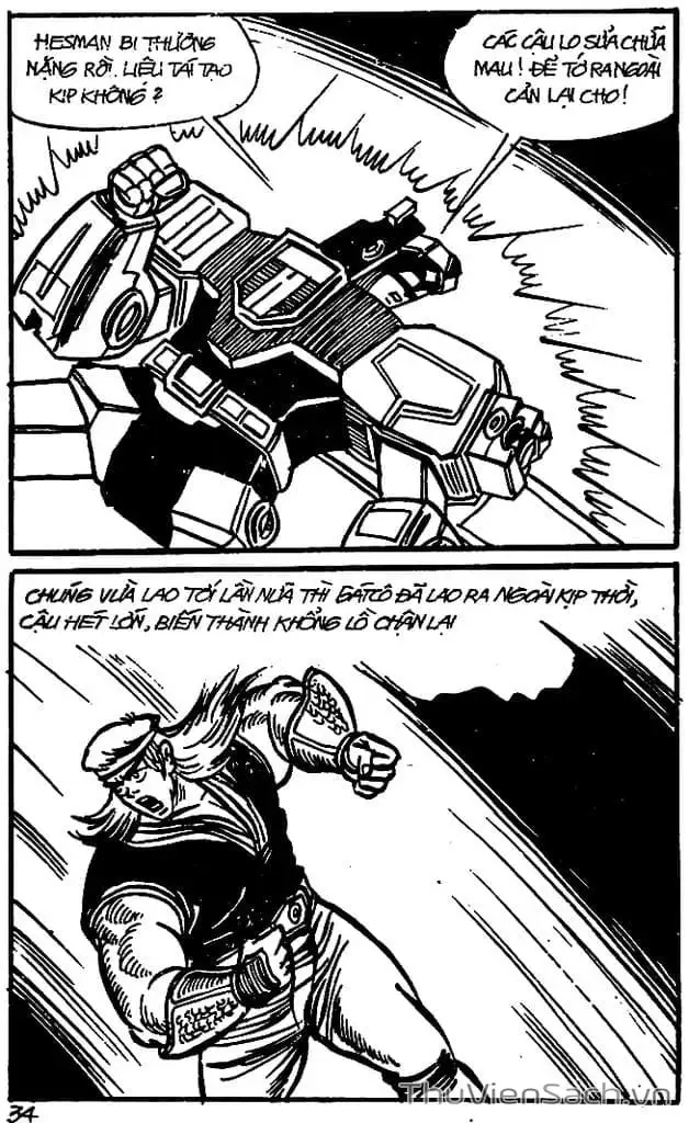 Truyện Tranh Dũng Sĩ Hesman trang 4