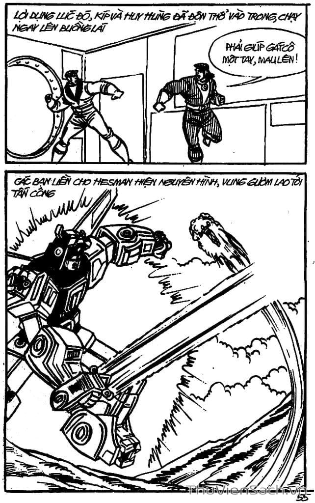 Truyện Tranh Dũng Sĩ Hesman trang 4
