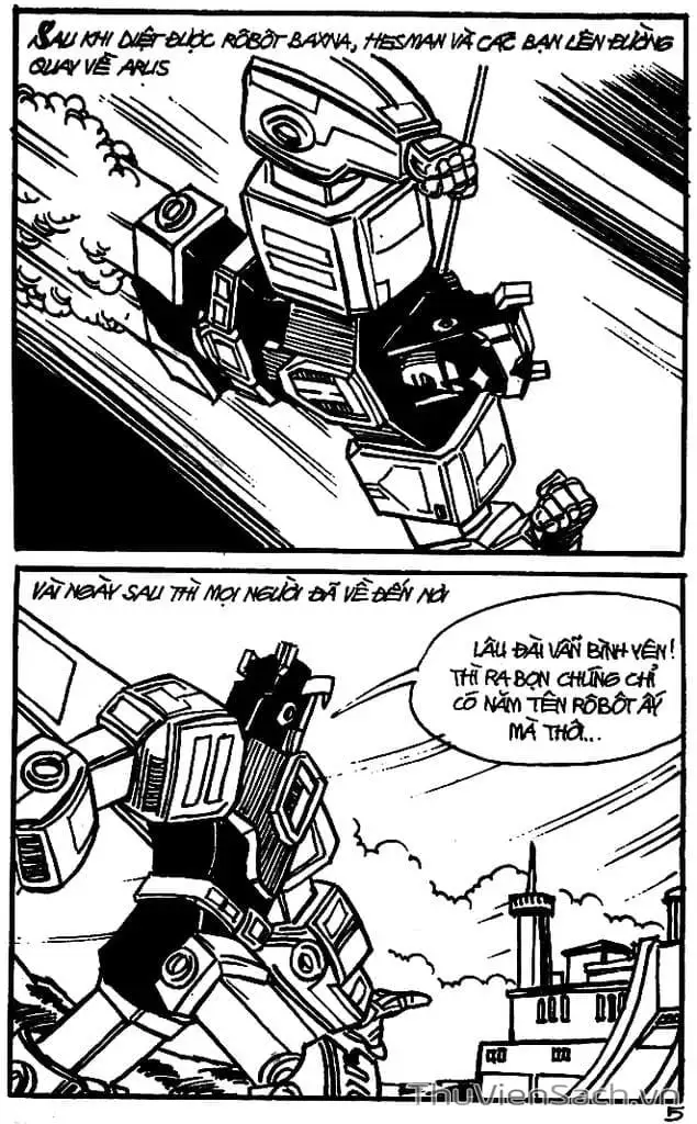 Truyện Tranh Dũng Sĩ Hesman trang 4