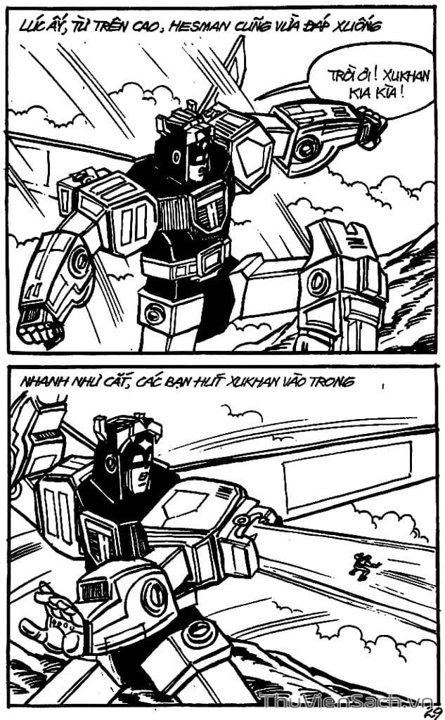 Truyện Tranh Dũng Sĩ Hesman trang 4