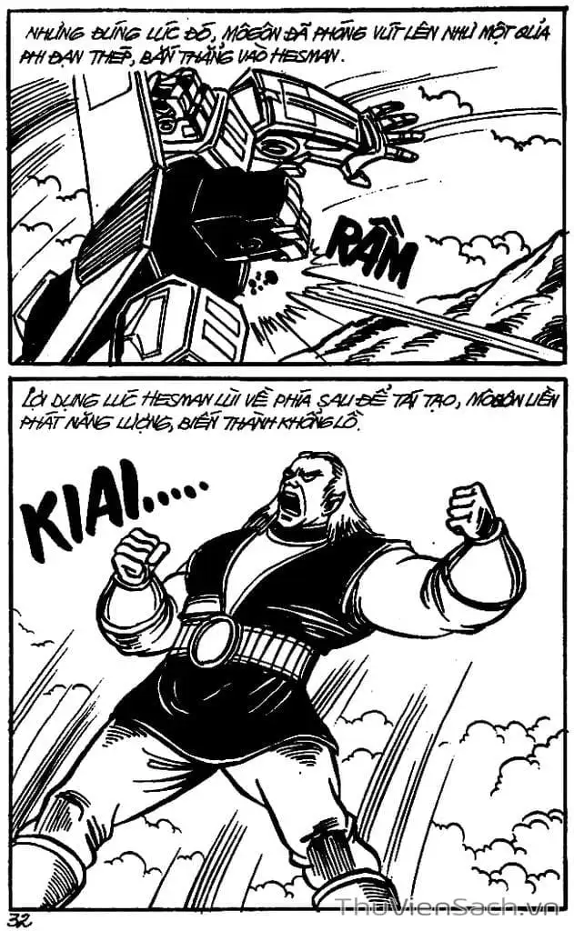 Truyện Tranh Dũng Sĩ Hesman trang 4