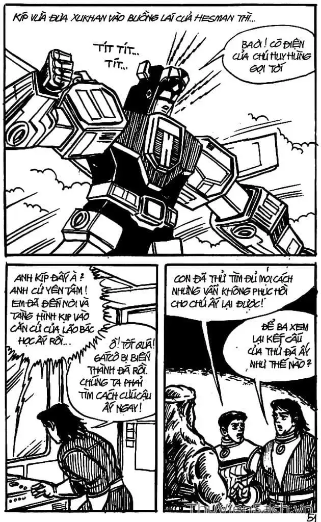 Truyện Tranh Dũng Sĩ Hesman trang 4