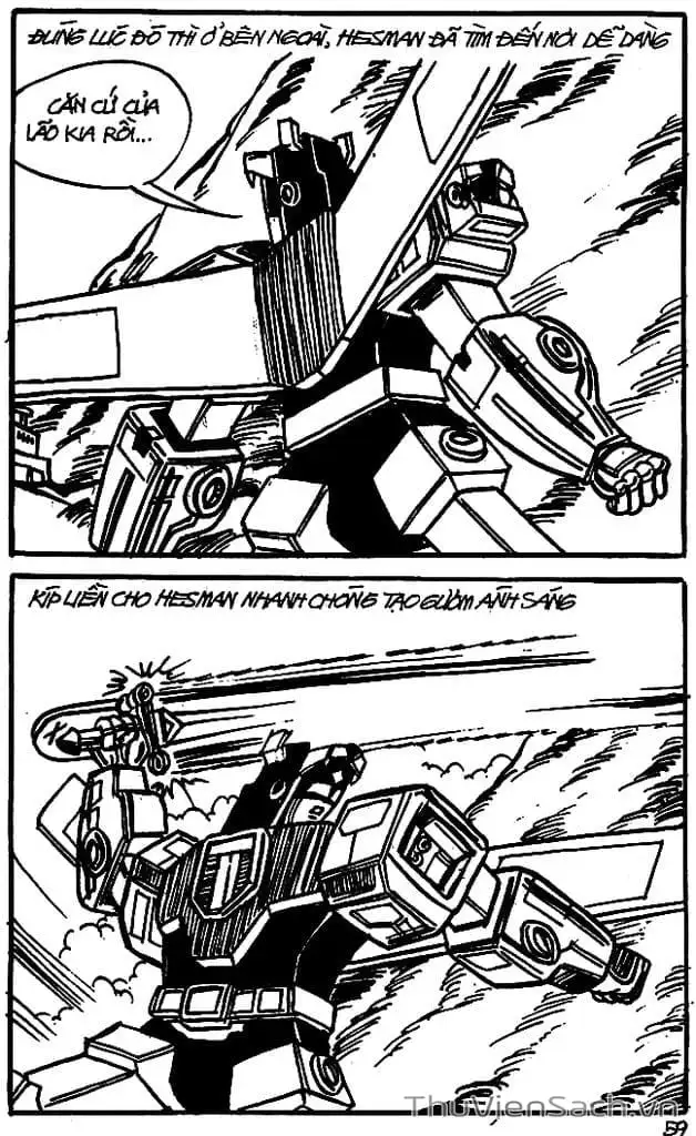 Truyện Tranh Dũng Sĩ Hesman trang 4