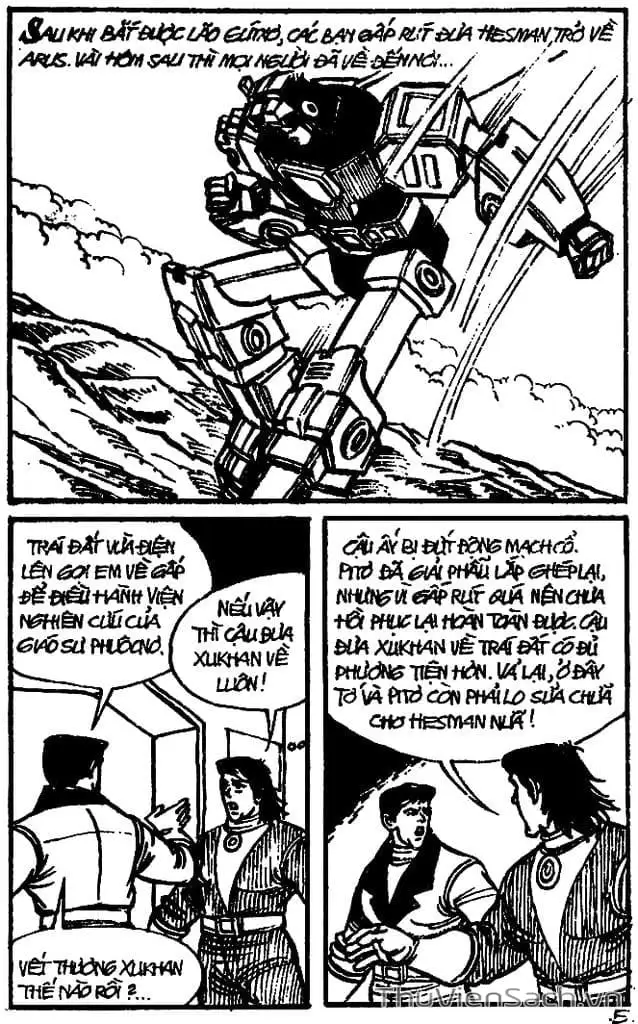 Truyện Tranh Dũng Sĩ Hesman trang 4