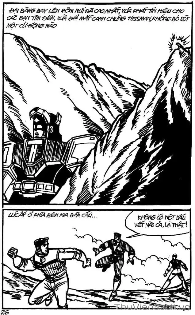 Truyện Tranh Dũng Sĩ Hesman trang 4