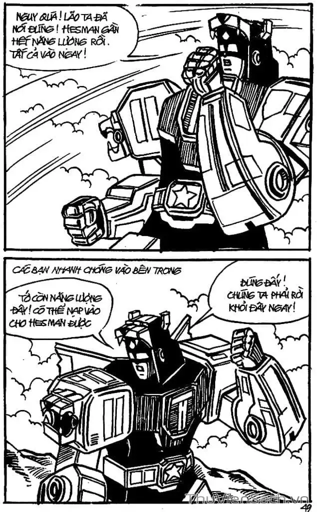 Truyện Tranh Dũng Sĩ Hesman trang 4