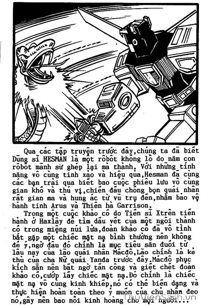 Truyện Tranh Dũng Sĩ Hesman trang 4