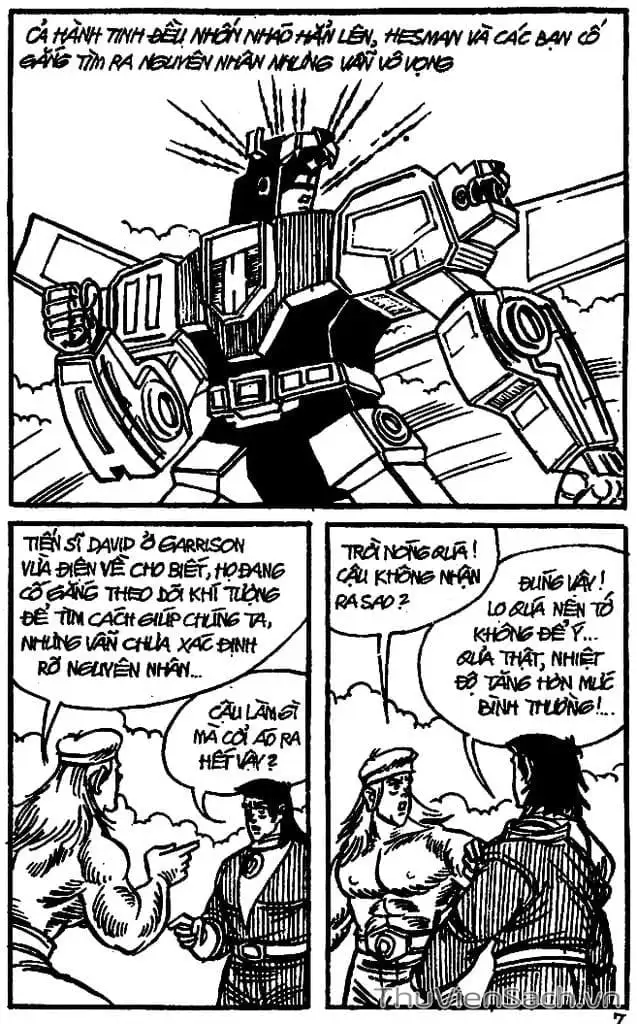 Truyện Tranh Dũng Sĩ Hesman trang 4
